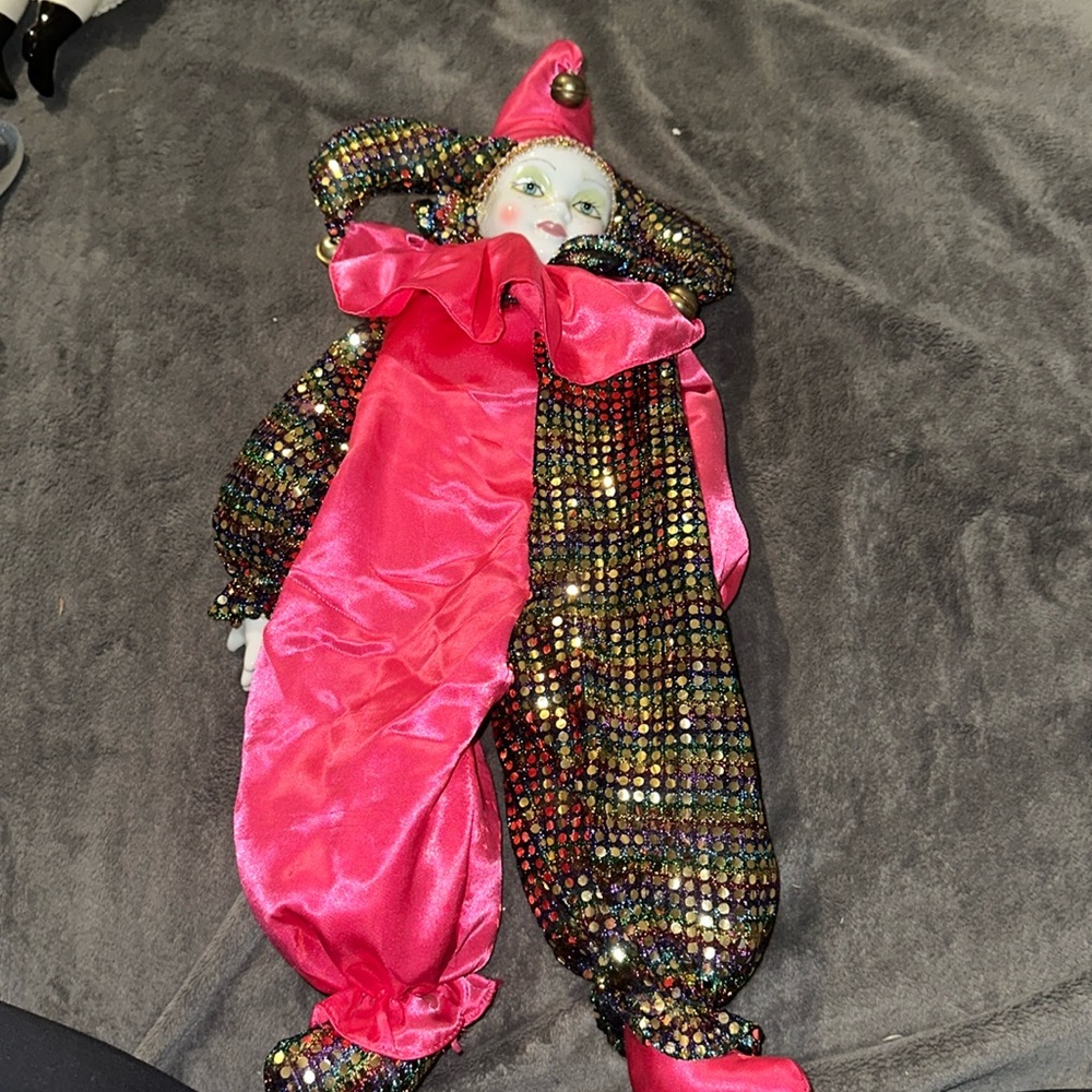 Gambina Jester Porcelain Doll